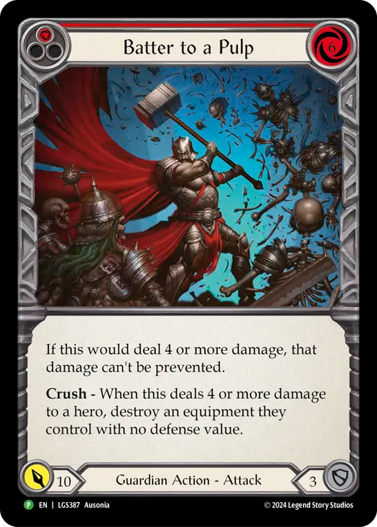 Batter to a Pulp (Red) - Flesh and Blood TCG - MoxLand