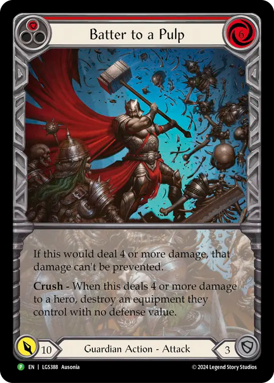 Batter to a Pulp (Red) - Flesh and Blood TCG - MoxLand
