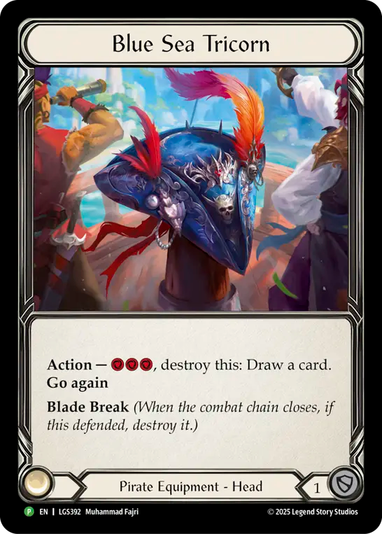 Blue Sea Tricorn - Flesh and Blood TCG - MoxLand