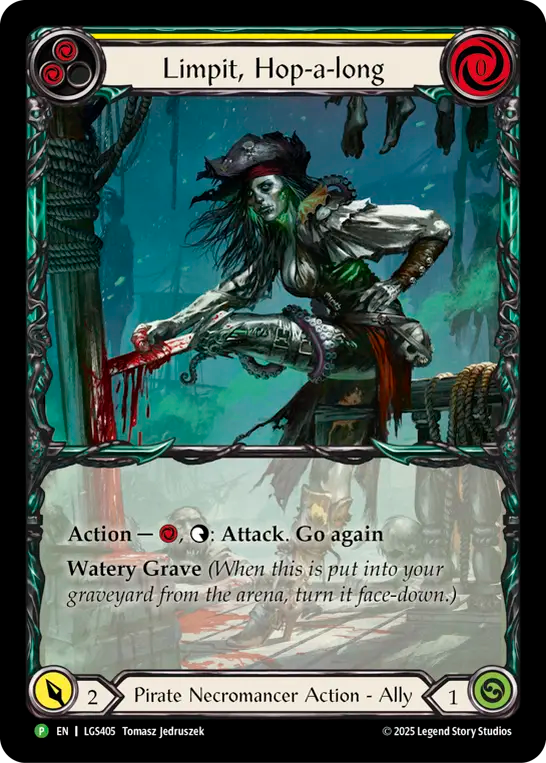 Limpit, Hop-a-long (Yellow) - Flesh and Blood TCG - MoxLand
