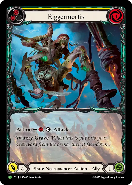 Riggermortis (Yellow) - Flesh and Blood TCG - MoxLand