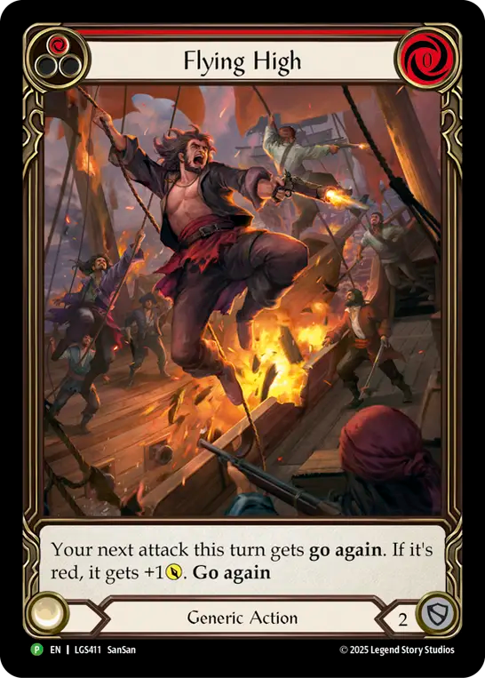 Flying High (Red) - Flesh and Blood TCG - MoxLand