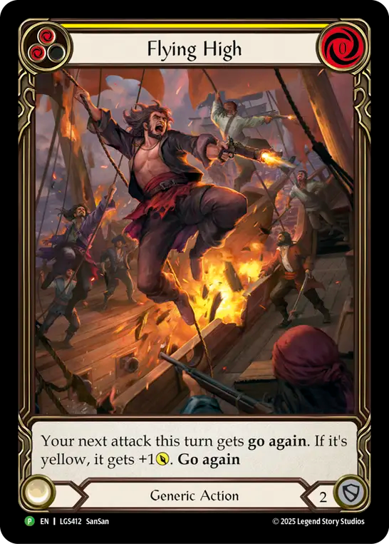 Flying High (Yellow) - Flesh and Blood TCG - MoxLand