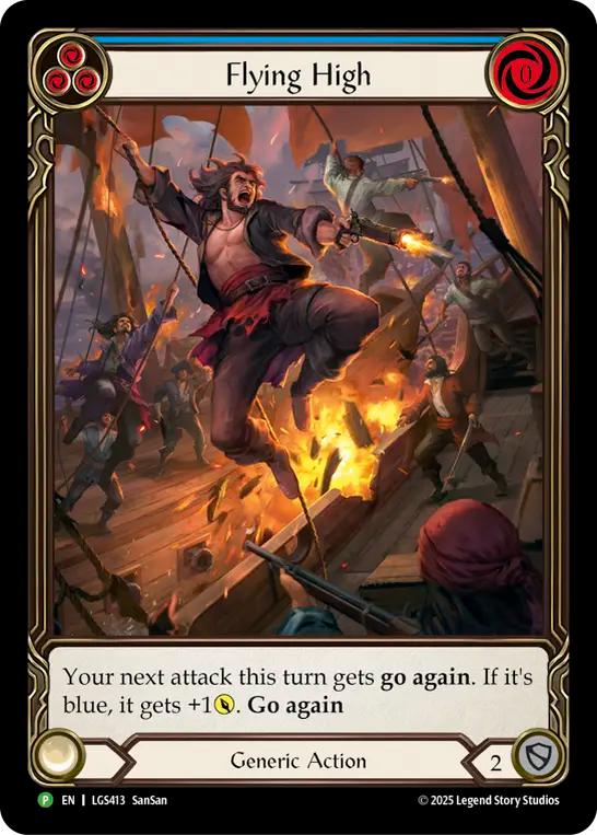 Flying High (Blue) - Flesh and Blood TCG - MoxLand
