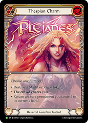 Thespian Charm (Yellow) - Flesh and Blood TCG - MoxLand