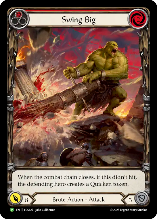 Swing Big (Red) - Flesh and Blood TCG - MoxLand