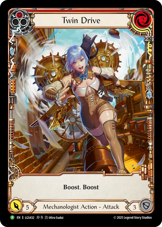 Twin Drive (Red) - Flesh and Blood TCG - MoxLand