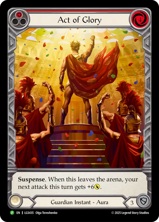 Act of Glory (Red) - Flesh and Blood TCG - MoxLand