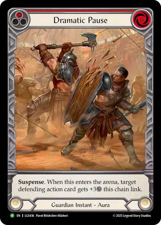 Dramatic Pause (Red) - Flesh and Blood TCG - MoxLand