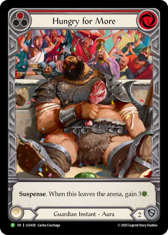Hungry for More (Red) - Flesh and Blood TCG - MoxLand