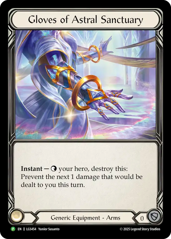 Gloves of Astral Sanctuary - Flesh and Blood TCG - MoxLand