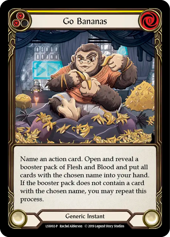 Go Bananas (Yellow) - Flesh and Blood TCG - MoxLand