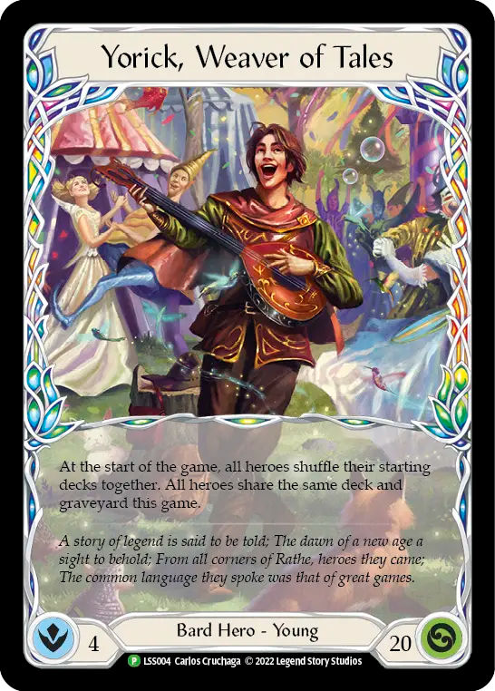 Yorick, Weaver of Tales - Flesh and Blood TCG - MoxLand