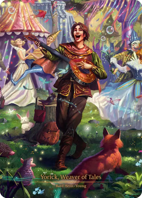 Yorick, Weaver of Tales - Flesh and Blood TCG - MoxLand