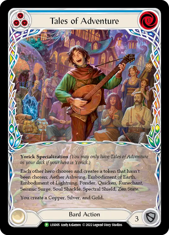 Tales of Adventure (Blue) - Flesh and Blood TCG - MoxLand
