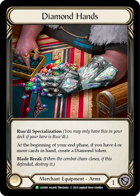 Diamond Hands - Flesh and Blood TCG - MoxLand