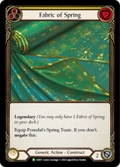 Fabric of Spring (Yellow) // Fyendal's Spring Tunic - Flesh and Blood TCG - MoxLand