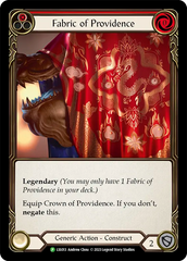 Fabric of Providence (Red) // Crown of Providence - Flesh and Blood TCG - MoxLand