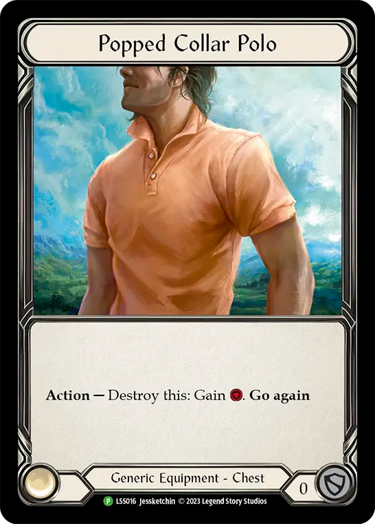 Popped Collar Polo - Flesh and Blood TCG - MoxLand