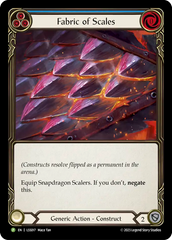 Fabric of Scales (Blue) // Snapdragon Scalers - Flesh and Blood TCG - MoxLand