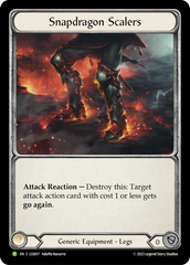 Fabric of Scales (Blue) // Snapdragon Scalers - Flesh and Blood TCG - MoxLand