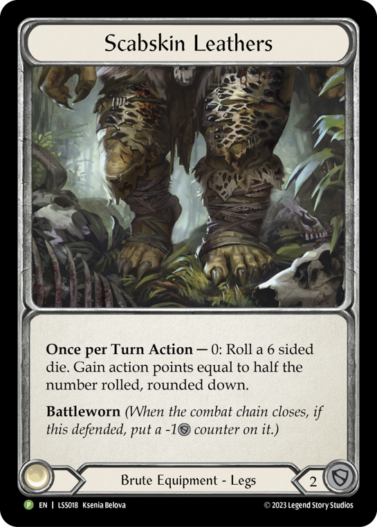 Venomback Fabric (Yellow) // Scabskin Leathers - Flesh and Blood TCG - MoxLand