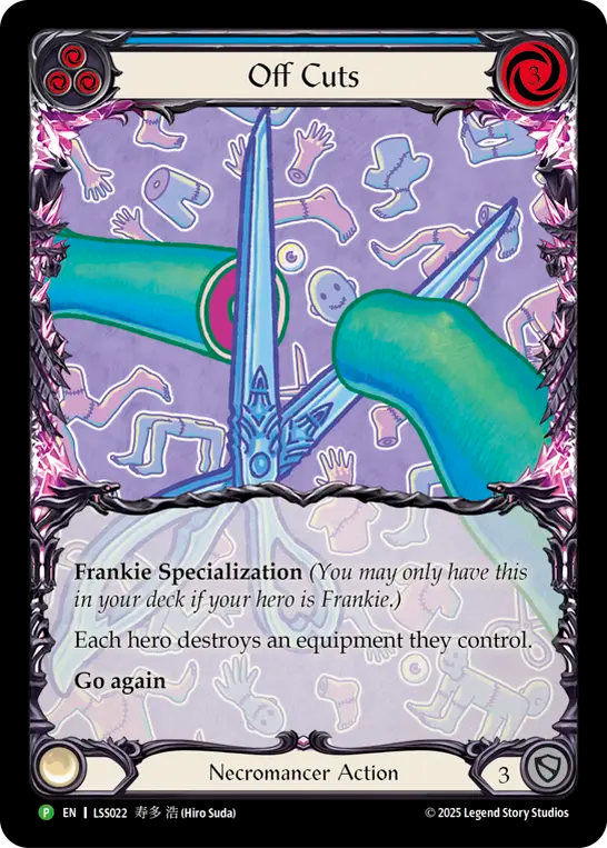 Off Cuts (Blue) - Flesh and Blood TCG - MoxLand
