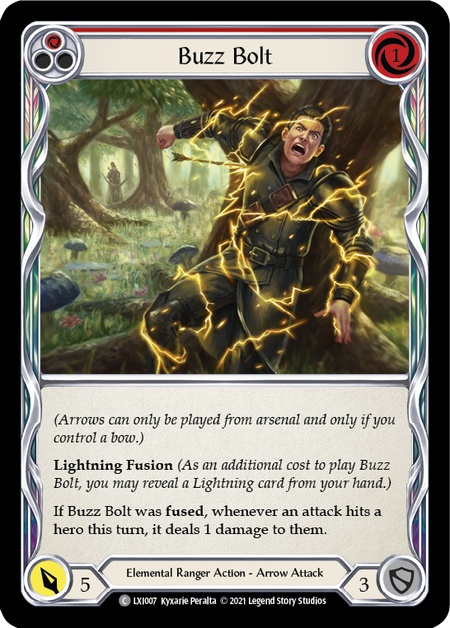 Buzz Bolt (Red) - Flesh and Blood TCG - MoxLand