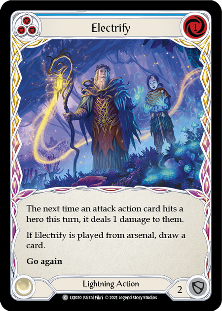 Electrify (Blue) - Flesh and Blood TCG - MoxLand