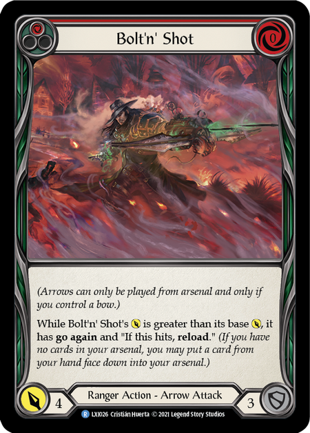 Bolt'n' Shot (Red) - Flesh and Blood TCG - MoxLand