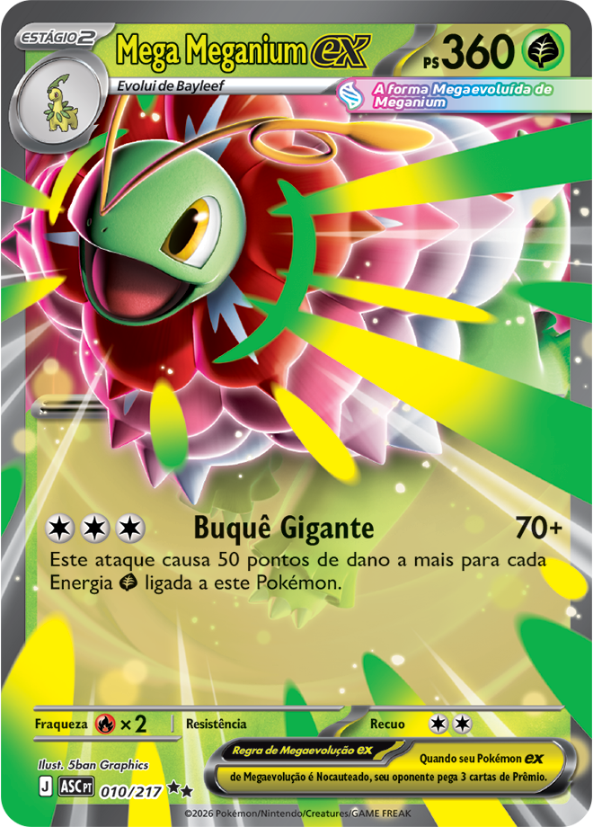 Mega Meganium ex - Pokémon TCG - MoxLand