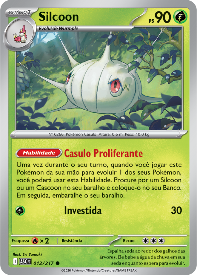 Silcoon - Pokémon TCG - MoxLand
