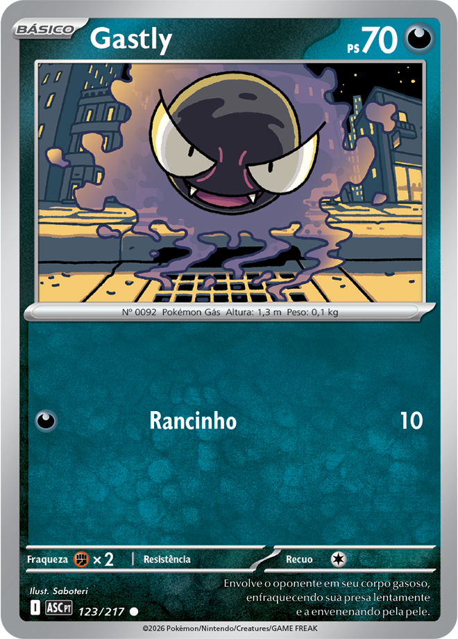 Gastly - Pokémon TCG - MoxLand