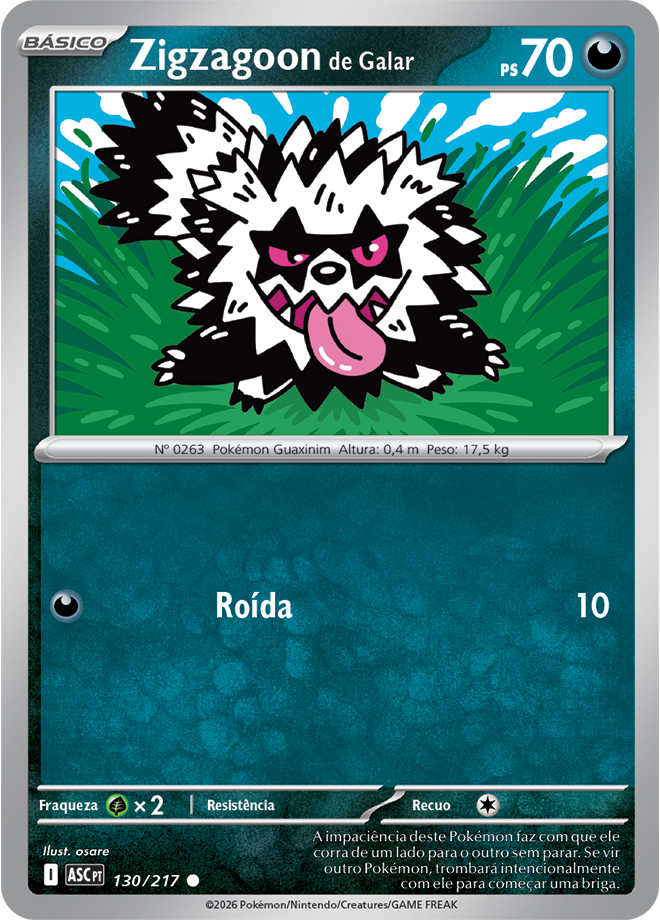 Zigzagoon de Galar - Pokémon TCG - MoxLand