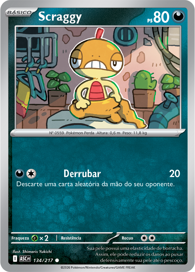 Scraggy - Pokémon TCG - MoxLand