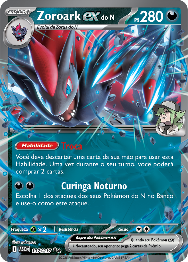 Zoroark ex do N - Pokémon TCG - MoxLand