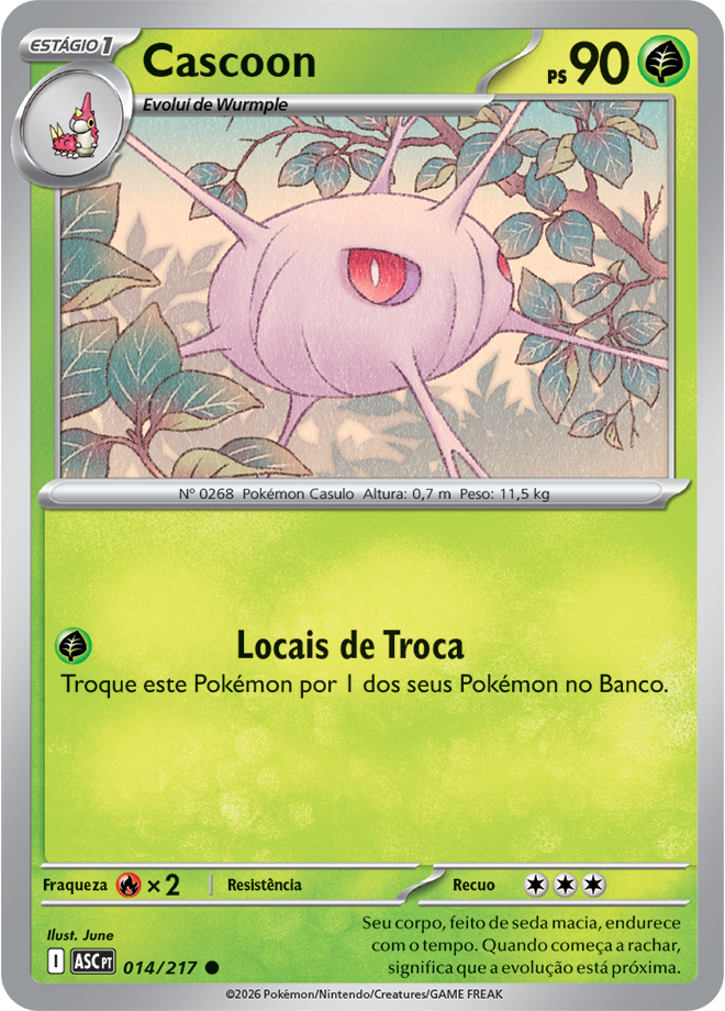 Cascoon - Pokémon TCG - MoxLand