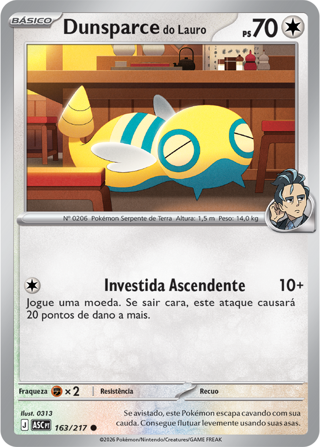 Dunsparce do Lauro - Pokémon TCG - MoxLand