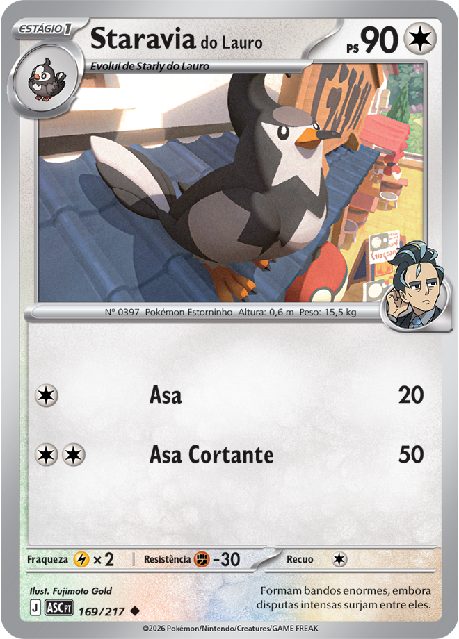 Staravia do Lauro - Pokémon TCG - MoxLand