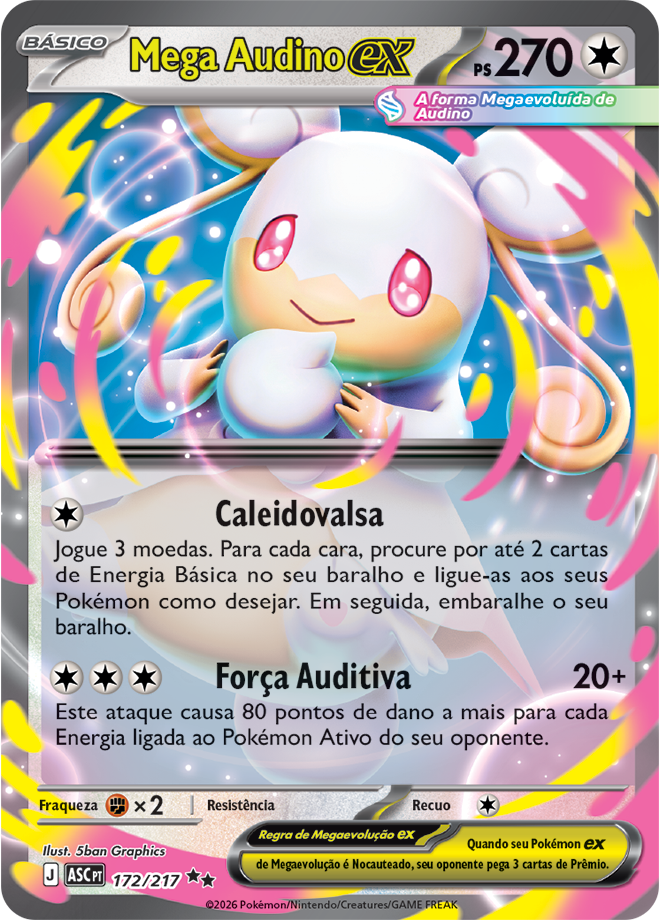 Mega Audino ex - Pokémon TCG - MoxLand