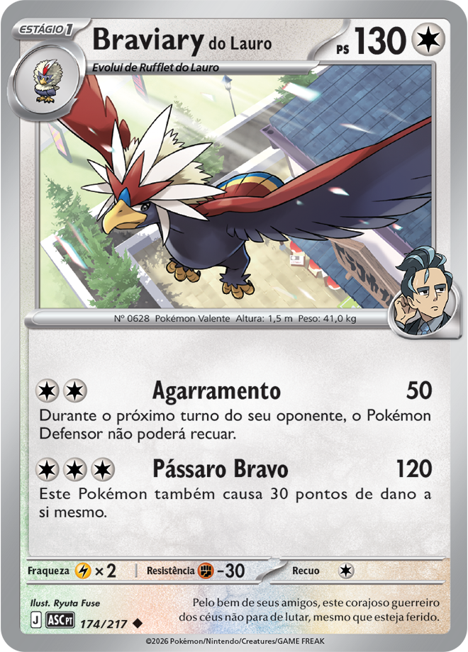 Braviary do Lauro - Pokémon TCG - MoxLand