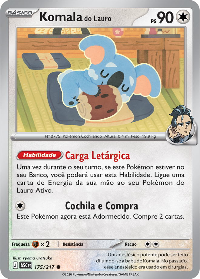 Komala do Lauro - Pokémon TCG - MoxLand