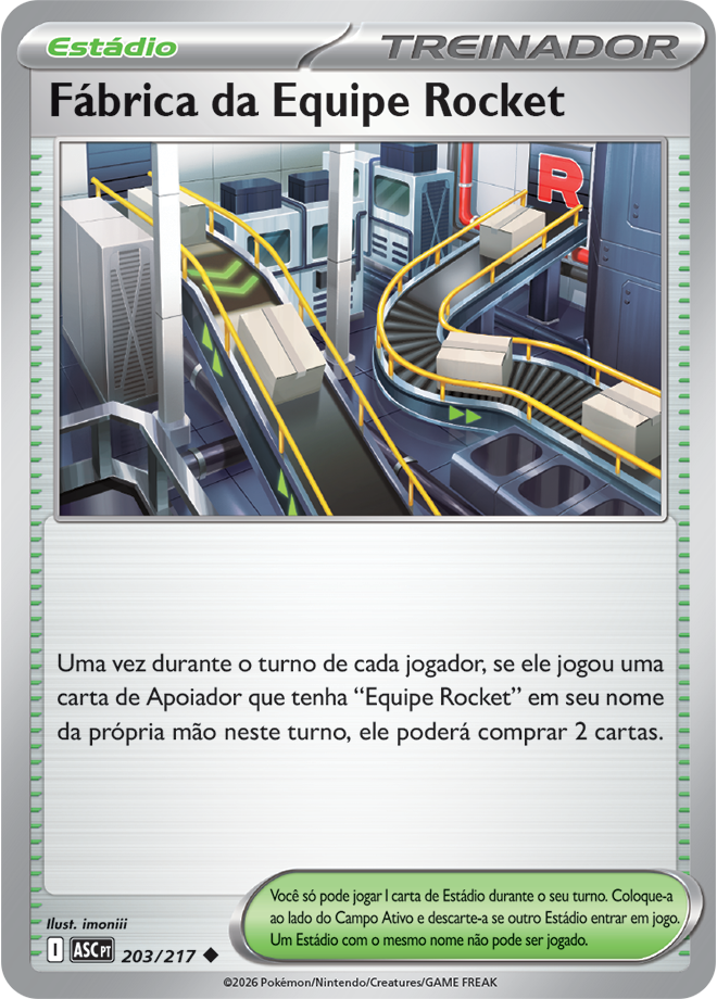 Fábrica da Equipe Rocket - Pokémon TCG - MoxLand