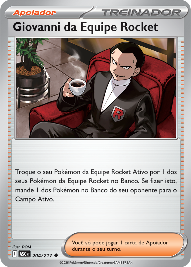 Giovanni da Equipe Rocket - Pokémon TCG - MoxLand