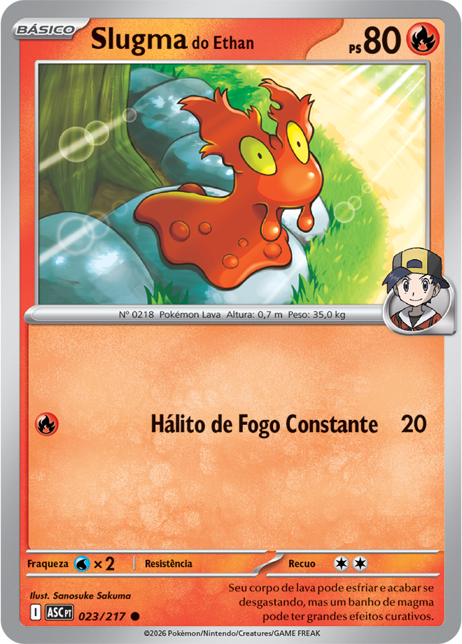 Slugma do Ethan - Pokémon TCG - MoxLand