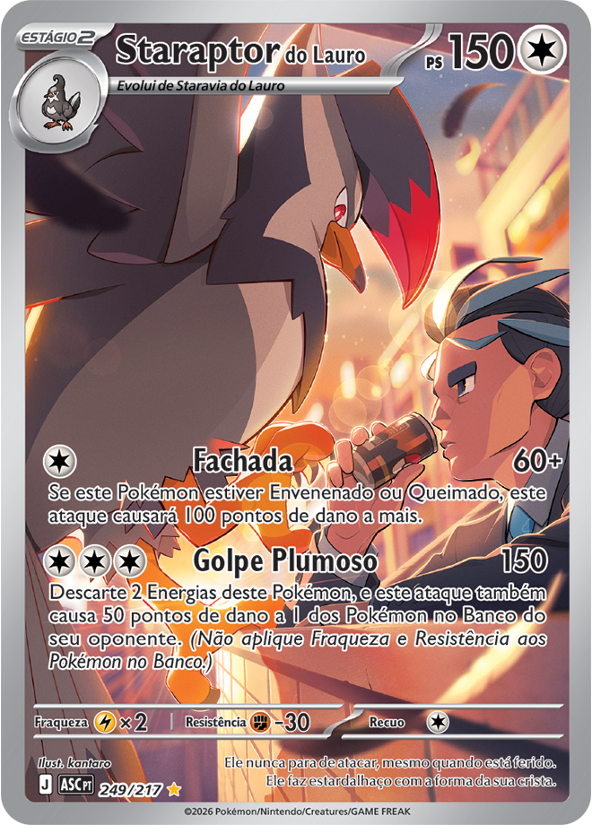 Staraptor do Lauro - Pokémon TCG - MoxLand