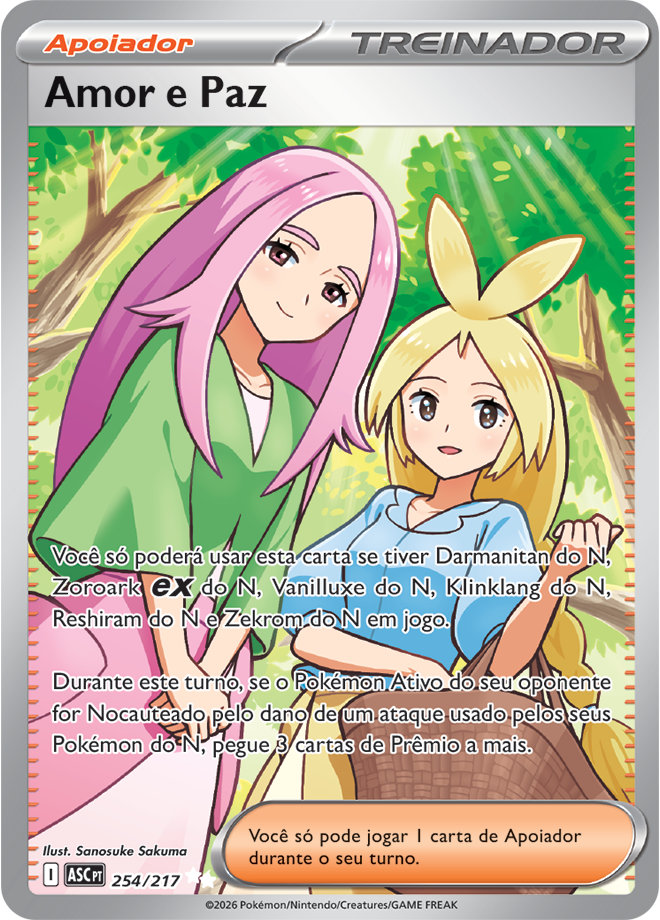 Amor e Paz - Pokémon TCG - MoxLand