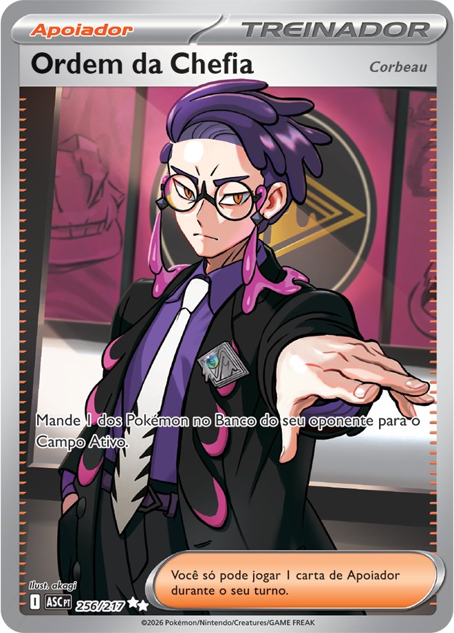 Ordem da Chefia - Pokémon TCG - MoxLand
