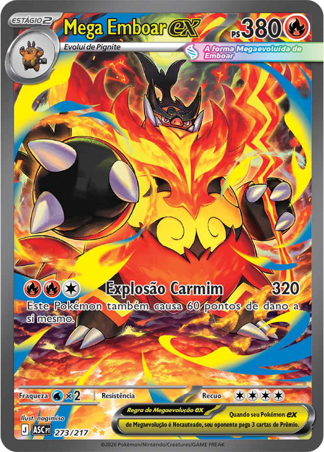 Mega Emboar ex - Pokémon TCG - MoxLand