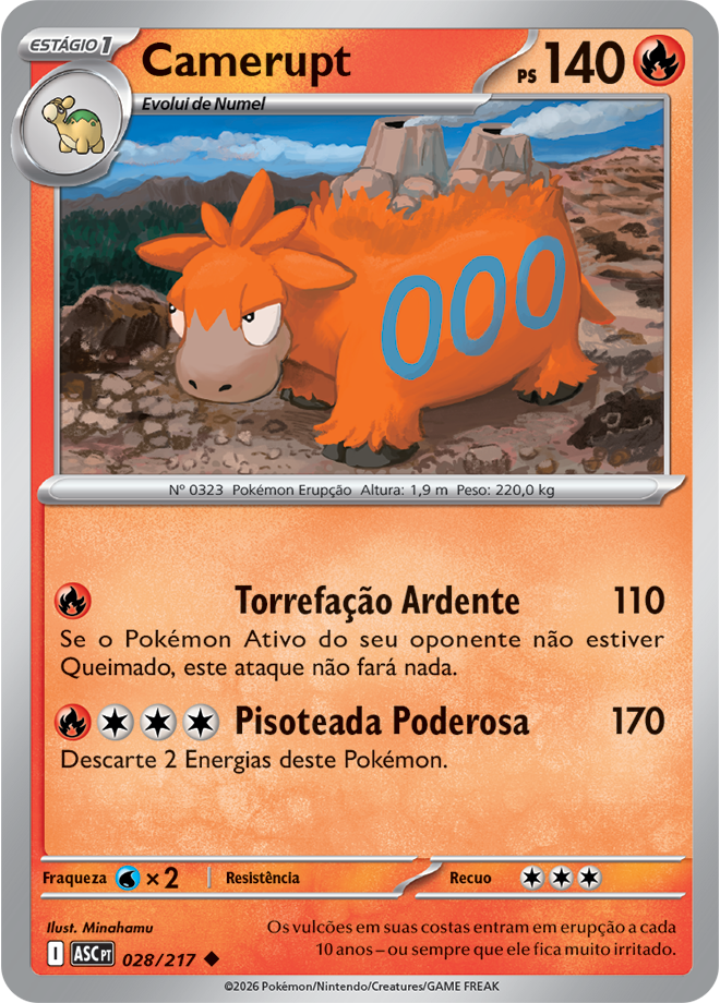 Camerupt - Pokémon TCG - MoxLand